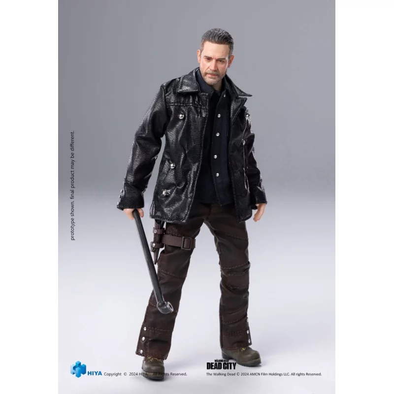 The Walking Dead: Dead City Action Figure 1/12 Exquisite Super Series Negan 16cm