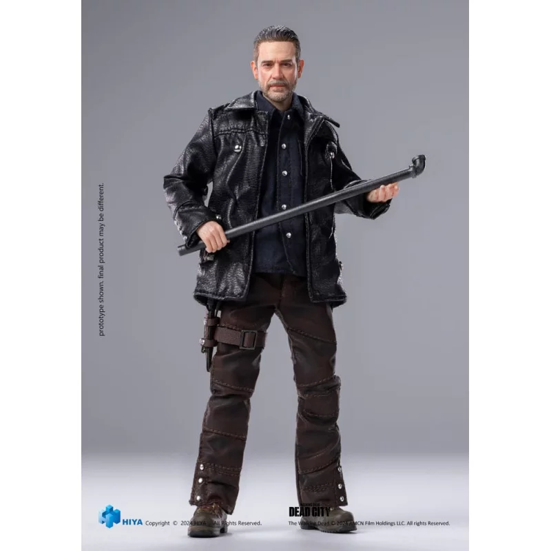 The Walking Dead: Dead City Action Figure 1/12 Exquisite Super Series Negan 16cm