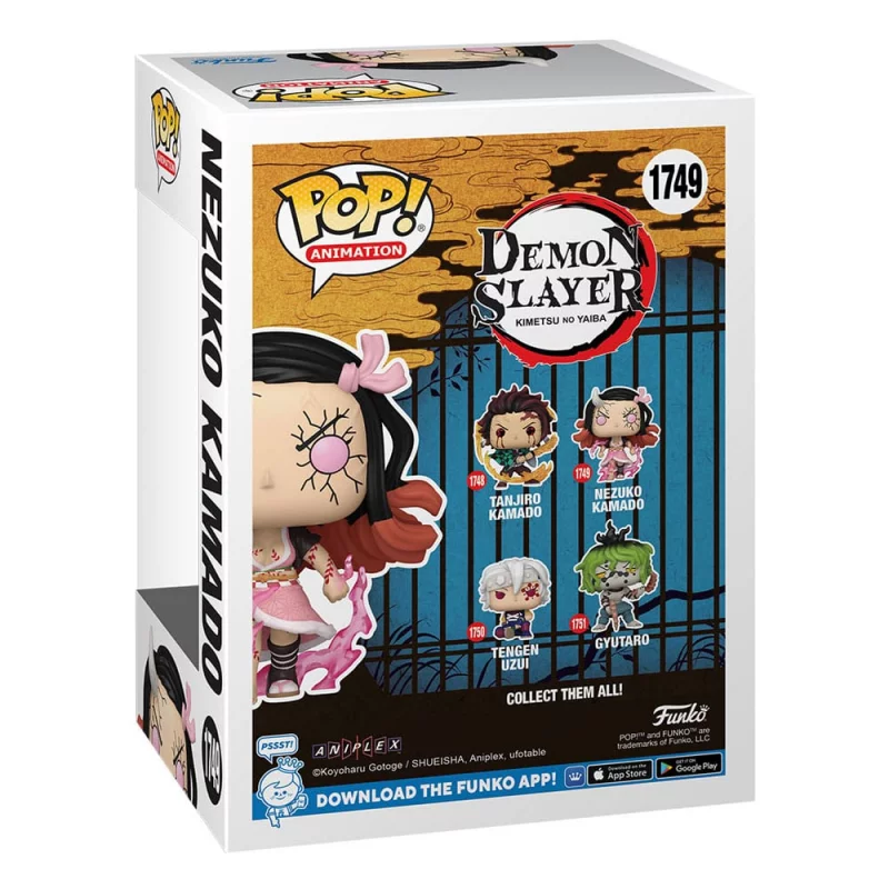 Demon Slayer: Kimetsu no Yaiba POP! Animation Nezuko (Demon Form) Figure 10cm N°1749