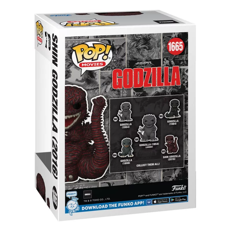 Godzilla 70th Anniversary POP! Movie Godzilla 2016 Figure 10cm N°1665