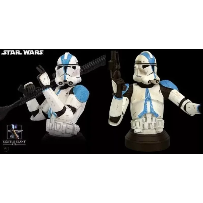 Star Wars Blue Clone Trooper Deluxe Collectible Bust 10204