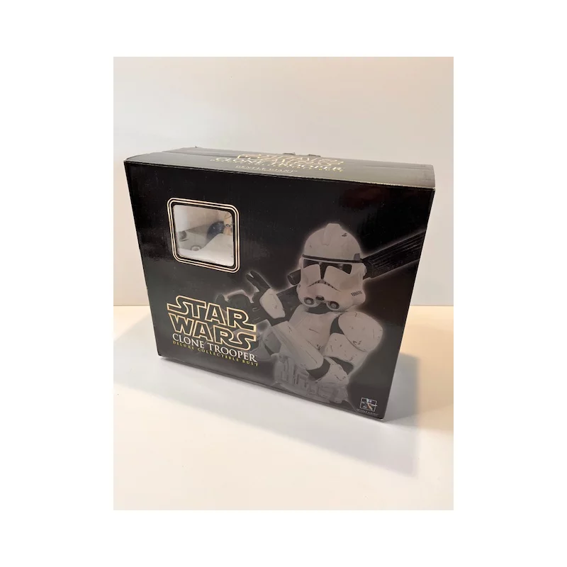 Star Wars Blue Clone Trooper Deluxe Collectible Bust 10204