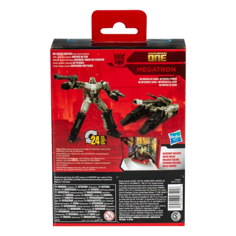 Transformers One Studio Series Deluxe Class Action Figure Gamer Edition Megatron 11cm