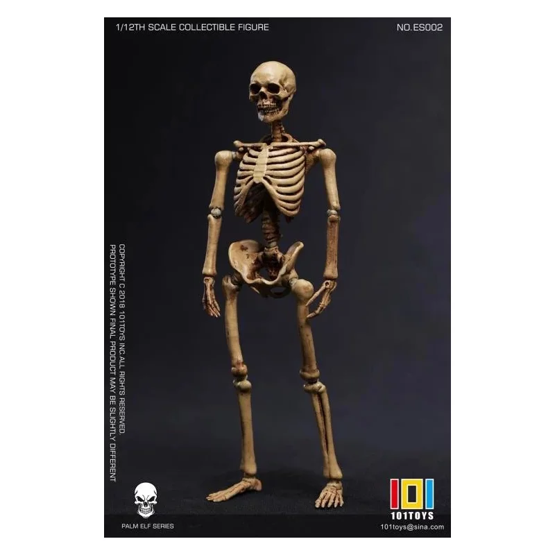 Palm Elf Series No.ES002 Squelette Skeleton Frame (Original Color Ver.) Action Figure 1/12 101TOYS
