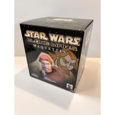 Star Wars Obi-Wan Kenobi Clone Wars Animated Maquettes 23cm (Displayed Model)