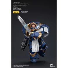 Warhammer The Horus Heresy Action Figure 1/18 Ultramarines Cataphractii Terminator Squad Sergeant with Power Sword 14cm