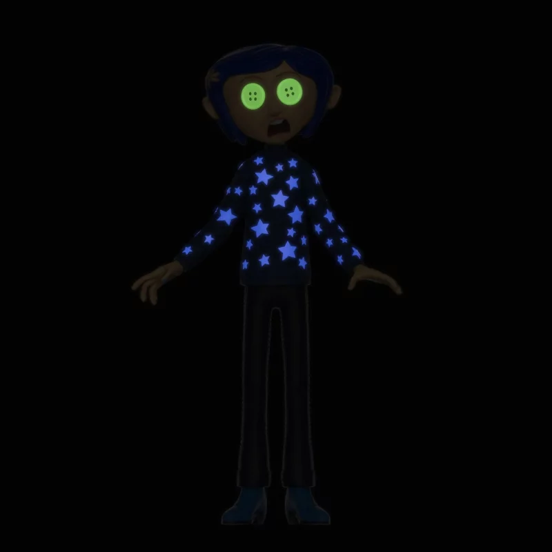 Coraline Figurine Supersize Vinyl Coraline with Hat (Button Eyes) 40cm