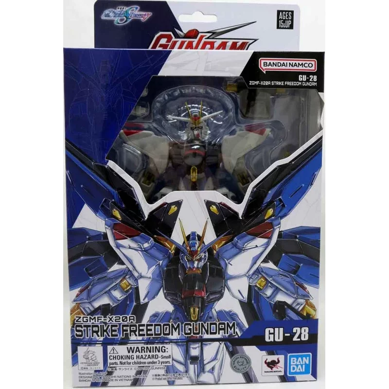 Mobile Suit Gundam SEED Destiny Action Figurine Gundam Universe ZGMF-X20A Strike Freedom Gundam 15cm