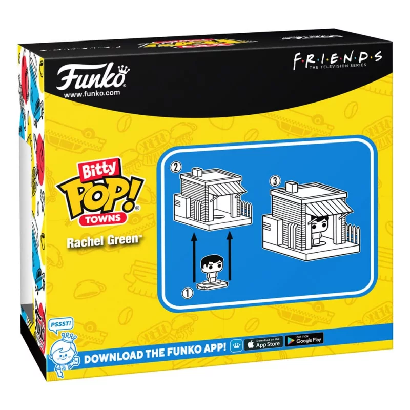 Friends Bitty Pop! Town Figure Rachel at Central Perks 2cm