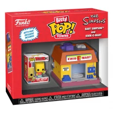 Simpsons Bitty Pop! Town Figure Bart Simpson Kwik-E-Mart