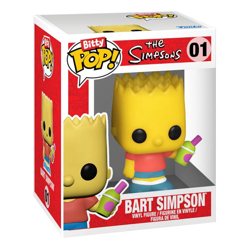 Simpsons Bitty Pop! Town Figure Bart Simpson Kwik-E-Mart