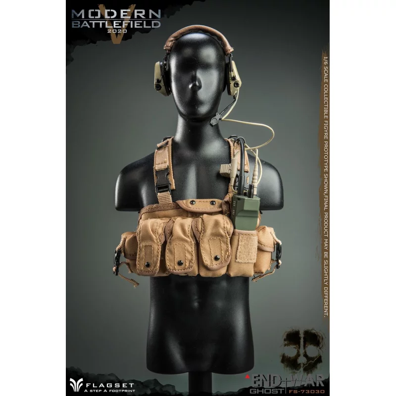 End War Modern Battlefield 2020 Ghost Collectible Action Figure 1