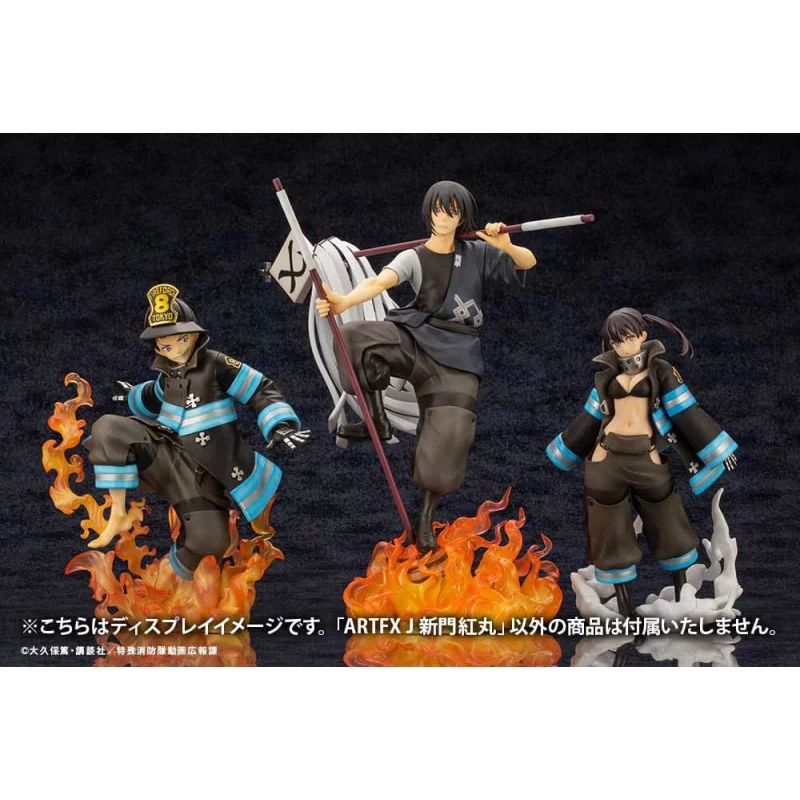 Fire Force ARTFXJ Statue 1/8 Shinmon Benimaru Bonus Edition 27 cm