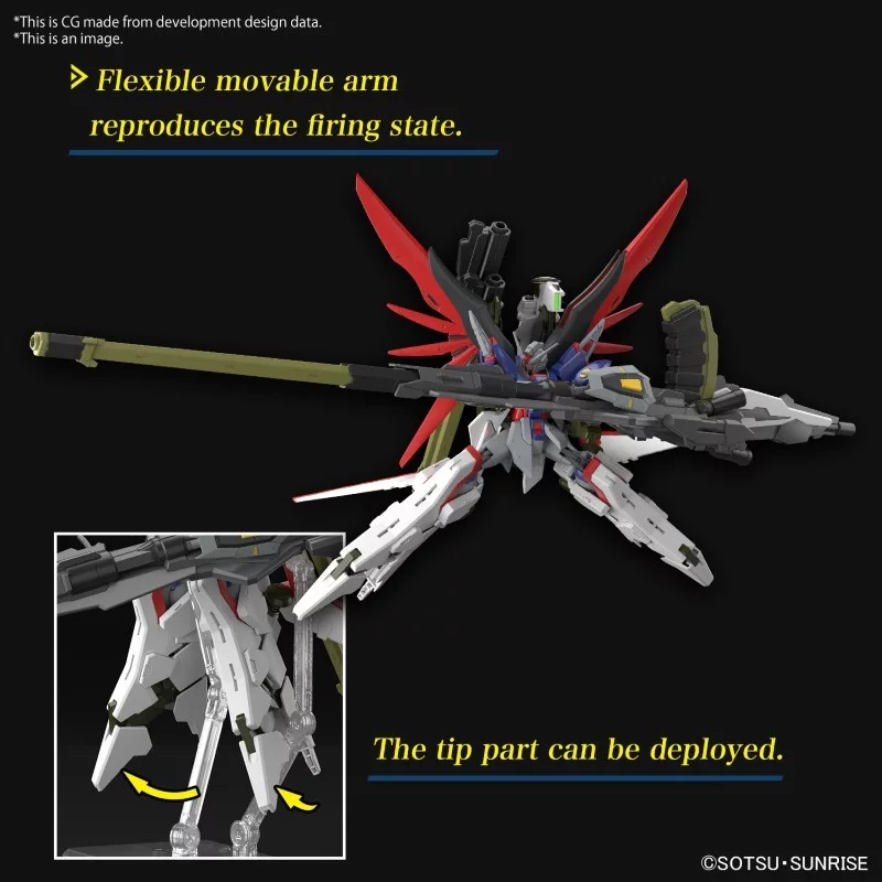 HG Gundam Maquette 1/144 Destiny Gundam Spec II &amp; Zeus Silhouette n°258 13cm