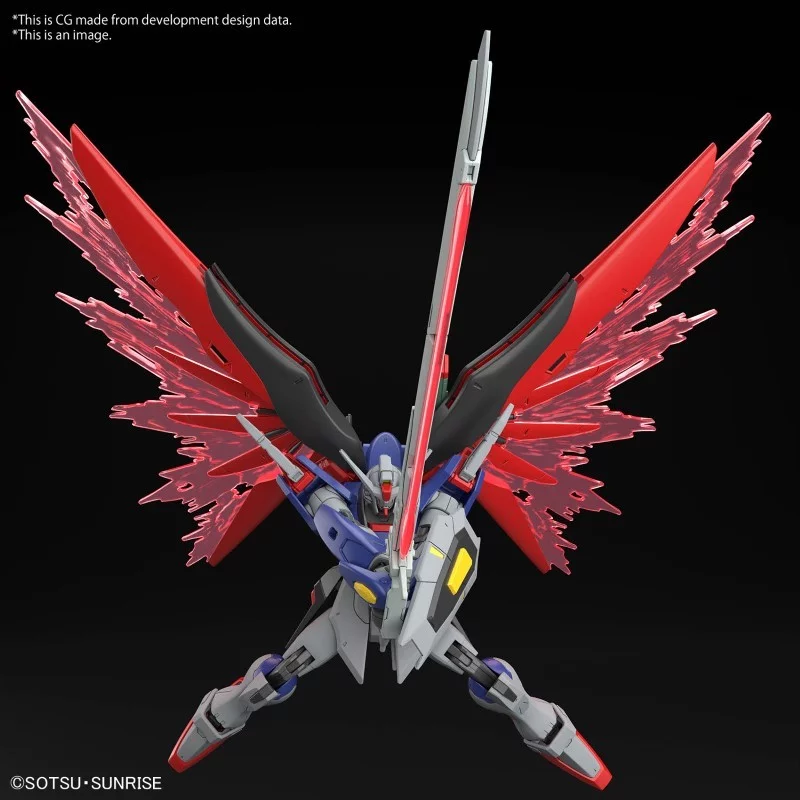 HG Gundam Maquette 1/144 Destiny Gundam Spec II &amp; Zeus Silhouette n°258 13cm
