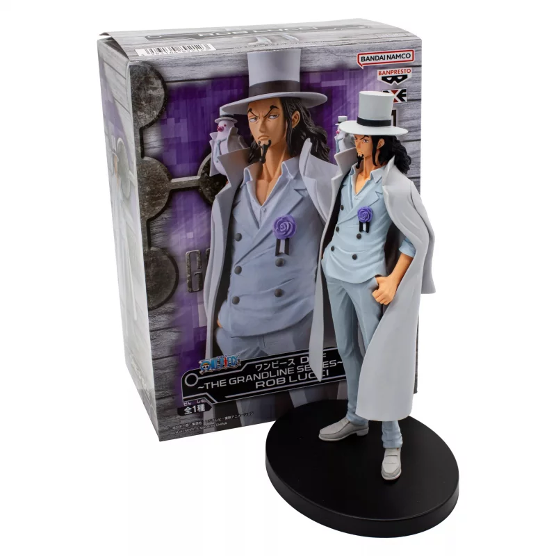 One Piece Figure DXF the Grandline Series Extra Rob Lucci 17cm