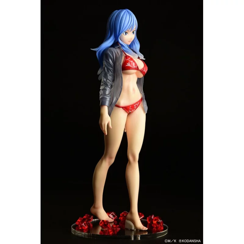 Fairy Tail Figurine 1/6 Jubia Lokser Gravure_Stylesee-through wet shirt Red Bikini!! 25cm