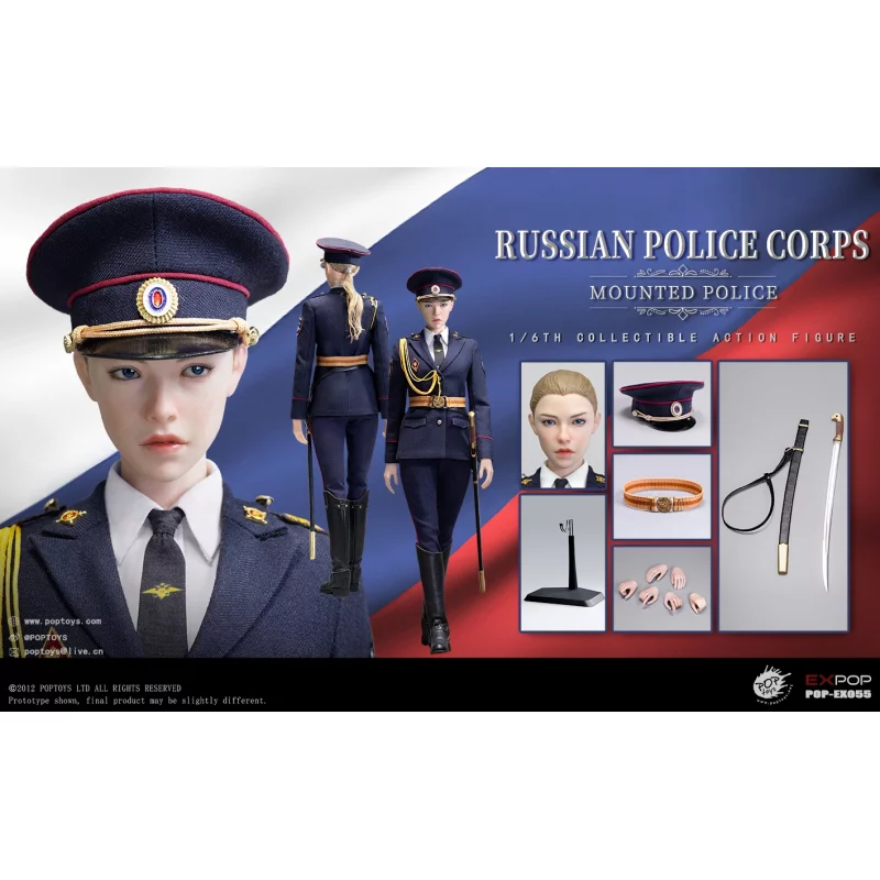 POPTOYS 1/6 ロシア警察 警察官 未開封新品 EX055 Russian POPTOYS 1/6 ロシア警察 警察官 未開封新品 EX055 Russian