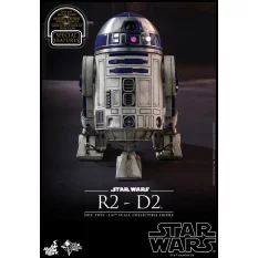 Hot Toys MMS408 Star Wars VII 7 Le Réveil de la Force ( The Force Awakens ) R2-D2 1/6 Collectible Figurine 18cm (Exposé)