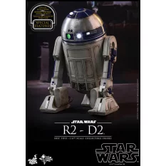 Hot Toys MMS408 Star Wars VII 7 Le Réveil de la Force ( The Force Awakens ) R2-D2 1/6 Collectible Figurine 18cm (Exposé)