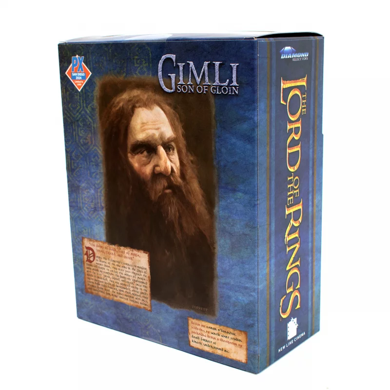 Le Seigneur des Anneaux Action Figurine Gimli SDCC Exclusive 12cm