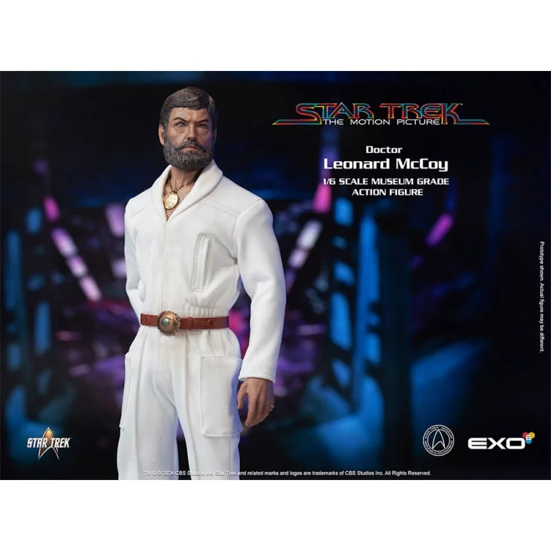 Star Trek The Motion Picture Collectible Action Figurine 1/6 Dr. Leonard &quot;Bones&quot; McCoy 30cm