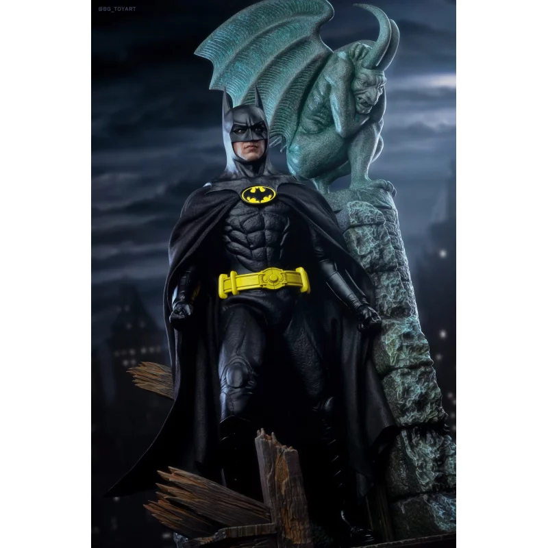 Hot Toys MMS693 Batman (1989) Collectible Action Figure 1/6 Batman (Deluxe Version) 30cm (New)