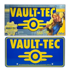 Fallout Metal Plate Vaul-Tec