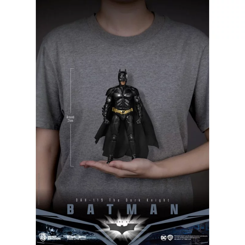 DC Comics Action Figure Dynamic Action Heroes 1/9 Batman (The Dark Knight) 21cm