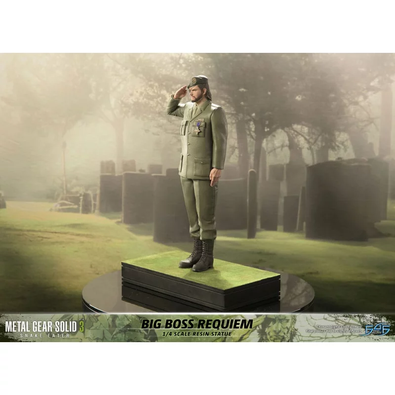 Metal Gear Solid 3: Snake Eater Statue 1/4 Big Boss Requiem 55cm