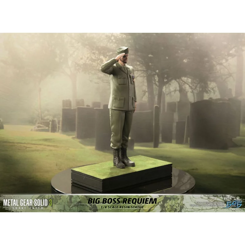 Metal Gear Solid 3: Snake Eater Statue 1/4 Big Boss Requiem 55cm