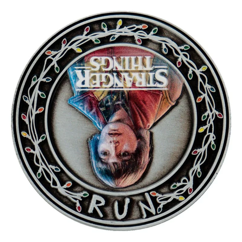 Stranger Things Collectible Coin Will &amp; Joyce 4cm