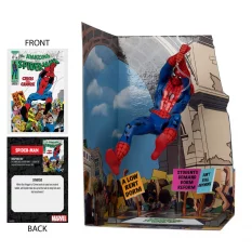 Marvel Collection Figure 1/10 Spider-Man & Scene Gold Label (The Amazing Spider-Man 68) 15cm