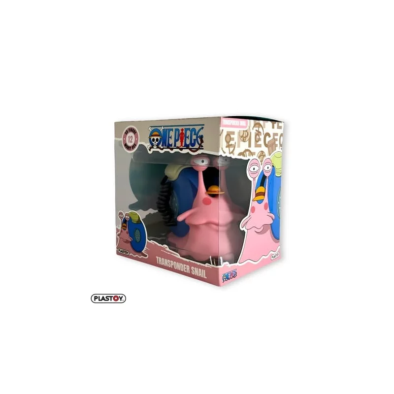 One Piece Money Bank Transponder Snail PVC 12 cm