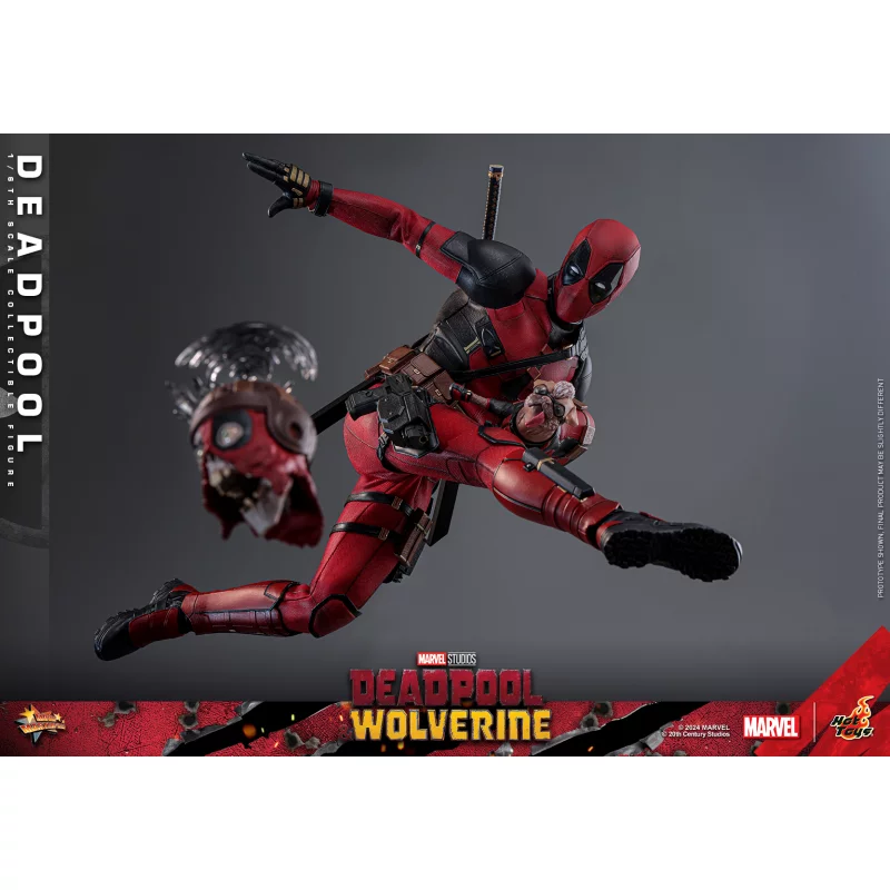 Hot Toys MMS746 Deadpool &amp; Wolverine Collectible Action Figure 1/6 Deadpool Special Edition 31cm