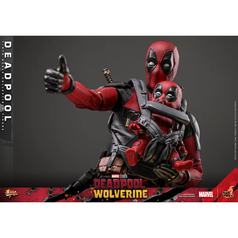 Hot Toys MMS746 Deadpool &amp; Wolverine Collectible Action Figure 1/6 Deadpool Special Edition 31cm