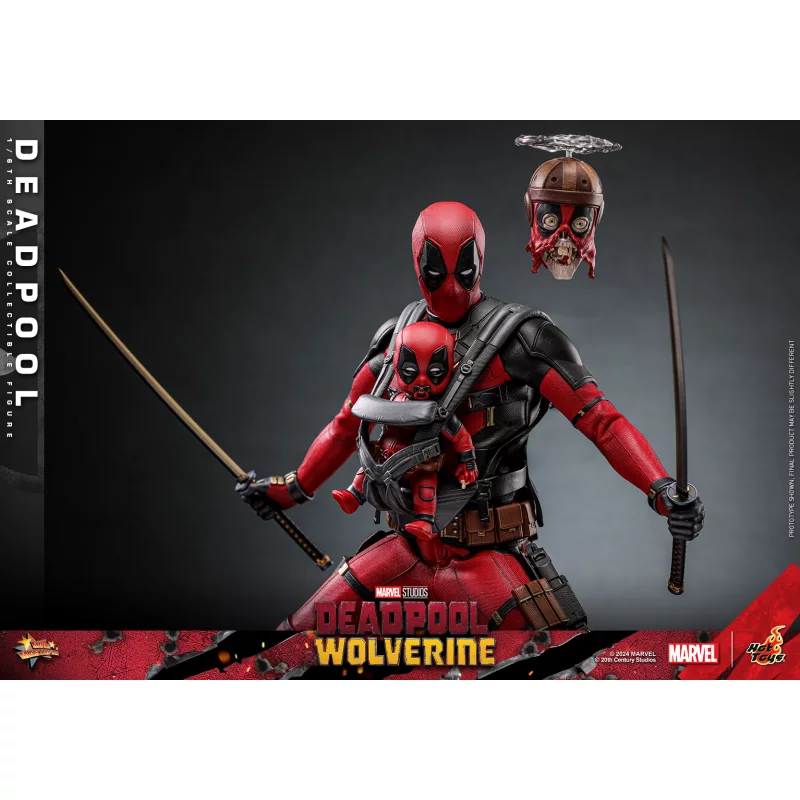 Hot Toys MMS746 Deadpool &amp; Wolverine Collectible Action Figure 1/6 Deadpool Special Edition 31cm