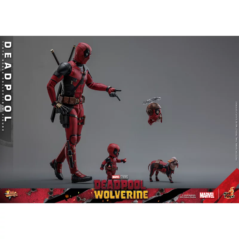 Hot Toys MMS746 Deadpool &amp; Wolverine Collectible Action Figure 1/6 Deadpool Special Edition 31cm