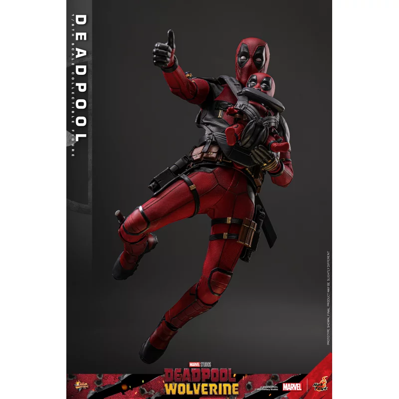 Hot Toys MMS746 Deadpool &amp; Wolverine Collectible Action Figure 1/6 Deadpool Special Edition 31cm