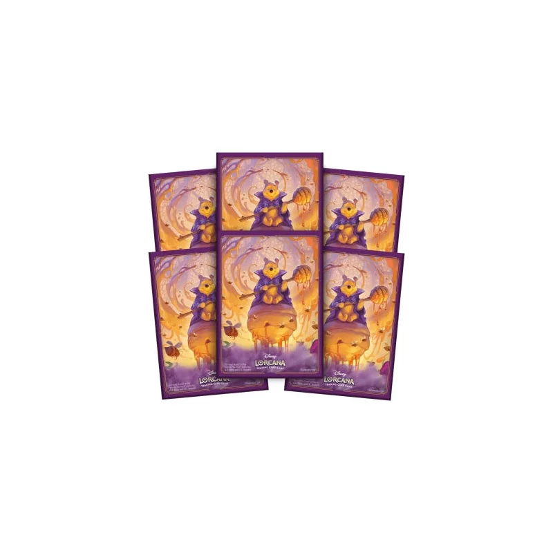Disney JCC Lorcana Trading Cards Protège-cartes Winnie Chapitre 6 La Mer Azurite