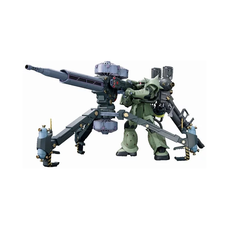 HG Gundam Model Kit 1/144 Zaku II + Big Gun Set Thunderbolt Vers.