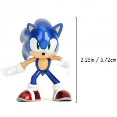 Sonic Pack of 4 Figures Metalfigs Sonic and Others 6cm