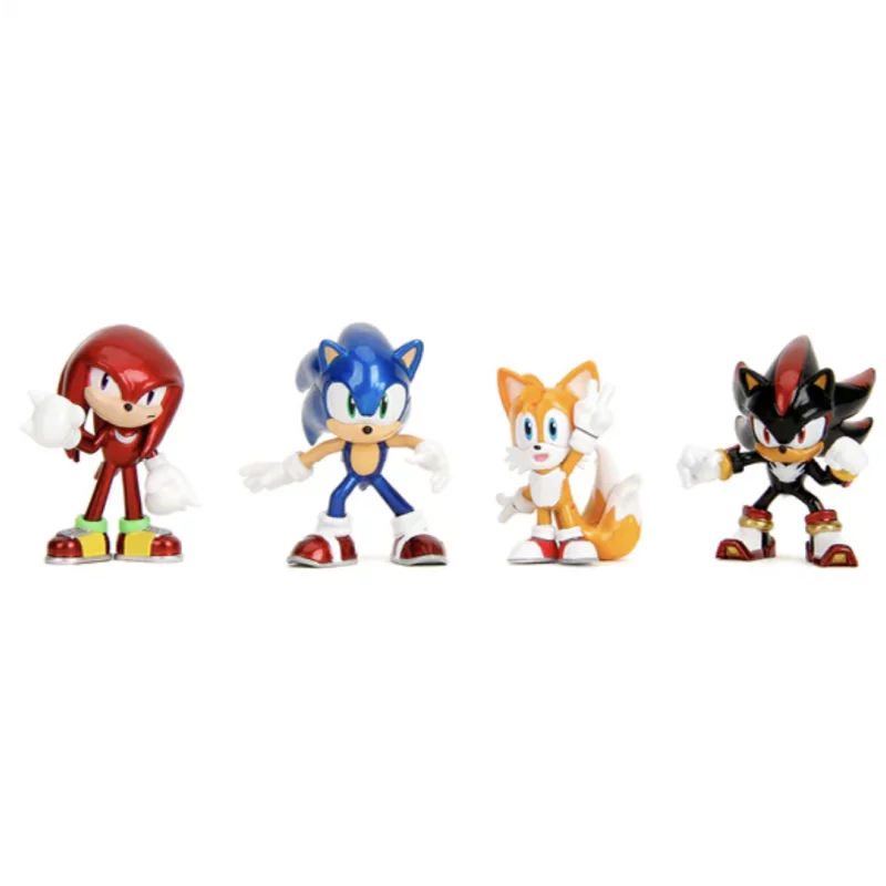 Sonic Pack of 4 Figures Metalfigs Sonic and Others 6cm