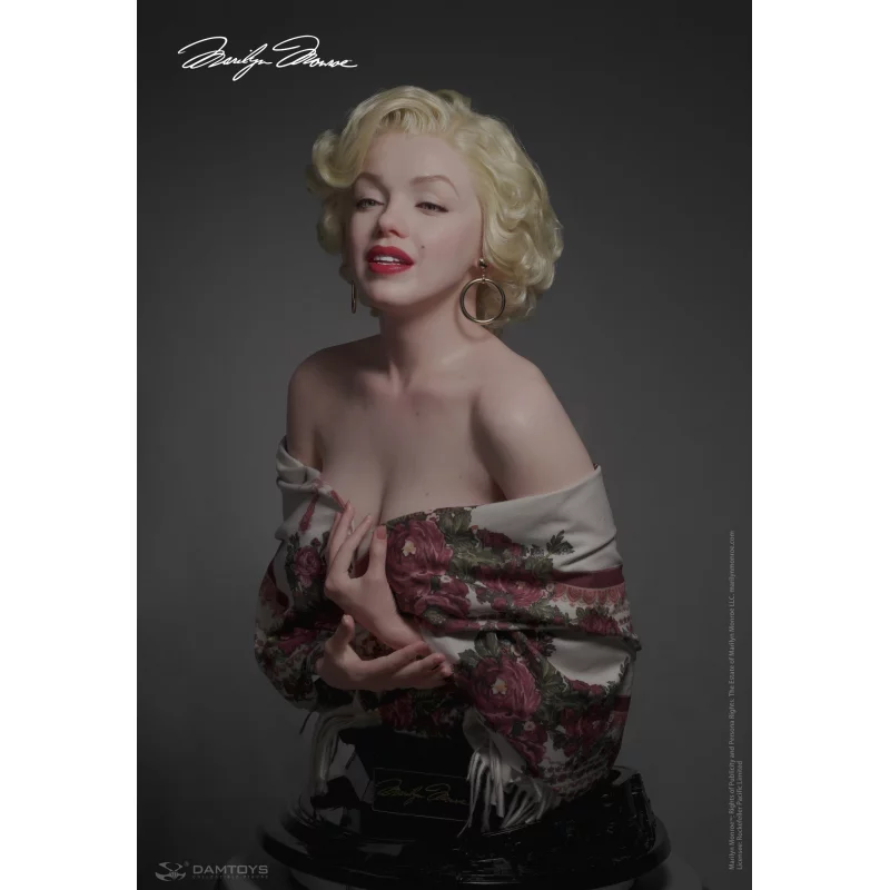 Marilyn Monroe Buste 1/1 Life-Size Ultra-Realistic DAMTOYS CSX020 87cm