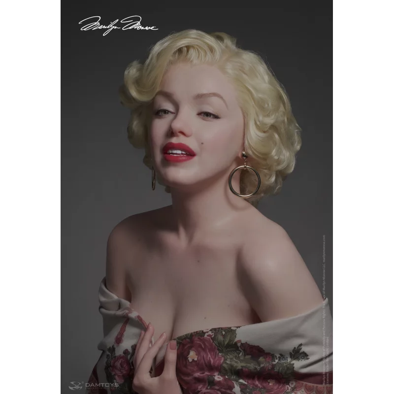 Marilyn Monroe Buste 1/1 Life-Size Ultra-Realistic DAMTOYS CSX020 87cm
