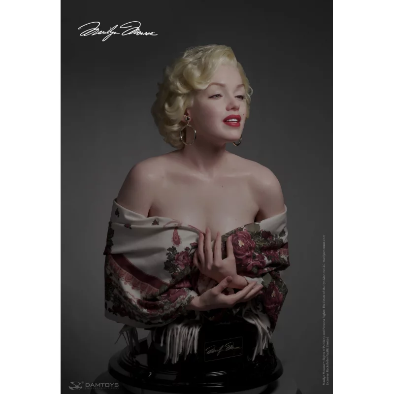 Marilyn Monroe Buste 1/1 Life-Size Ultra-Realistic DAMTOYS CSX020 87cm