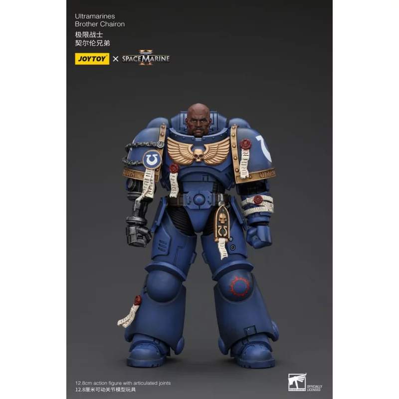 Warhammer 40K Action Figure 1/18 Ultramarines Brother Chairon 13cm