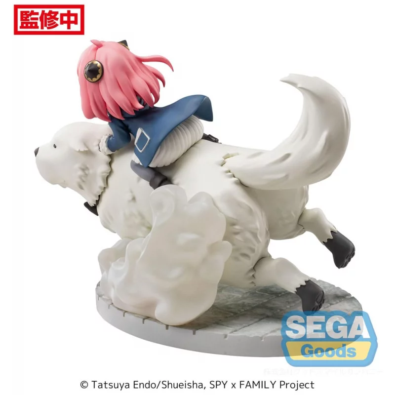 Spy x Family Figurine Luminasta Anya Forger &amp; Bond Forger Mission Extend 16cm