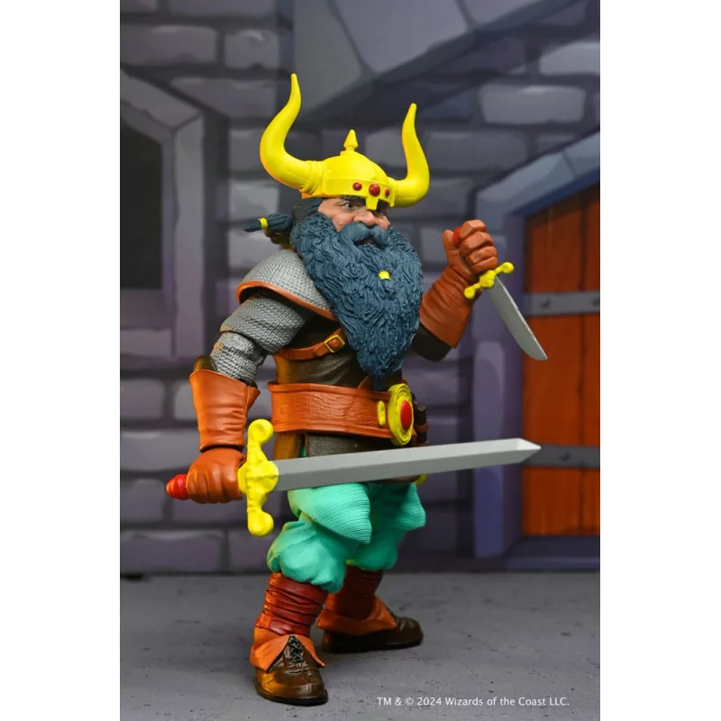 Donjons et Dragons Action Figurine 50th Anniversary Elkhorn on Blister Card 18cm