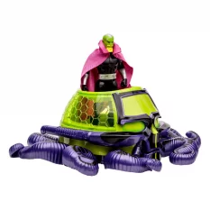 DC Direct action figure with vehicle Super Powers Brainiac with Skull Ship (Gold Label) 12 cm